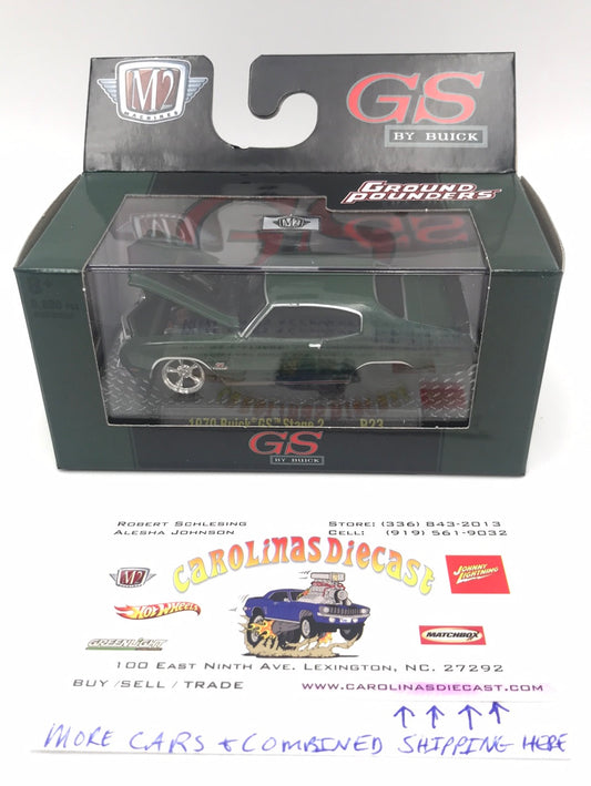 M2 Machines Ground Pounders 1970 Buick GS Stage 2  R23