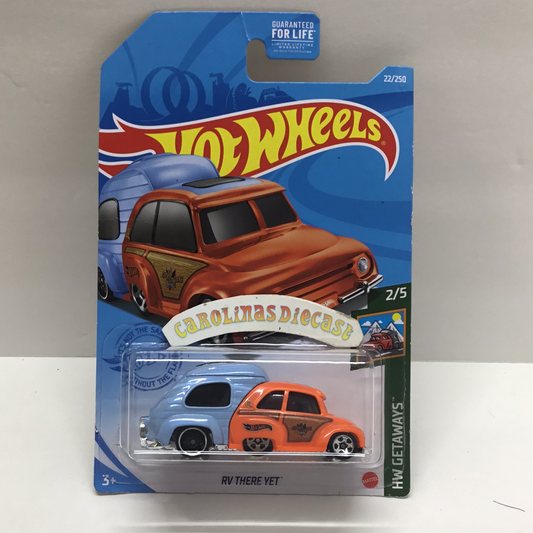 2021 hot wheels G case #22 RV There Yet  US Card TT5