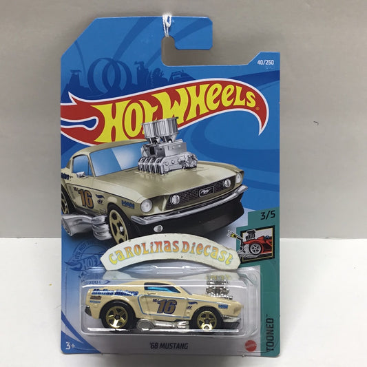 2021 hot wheels J case #40 68 Mustang KK3