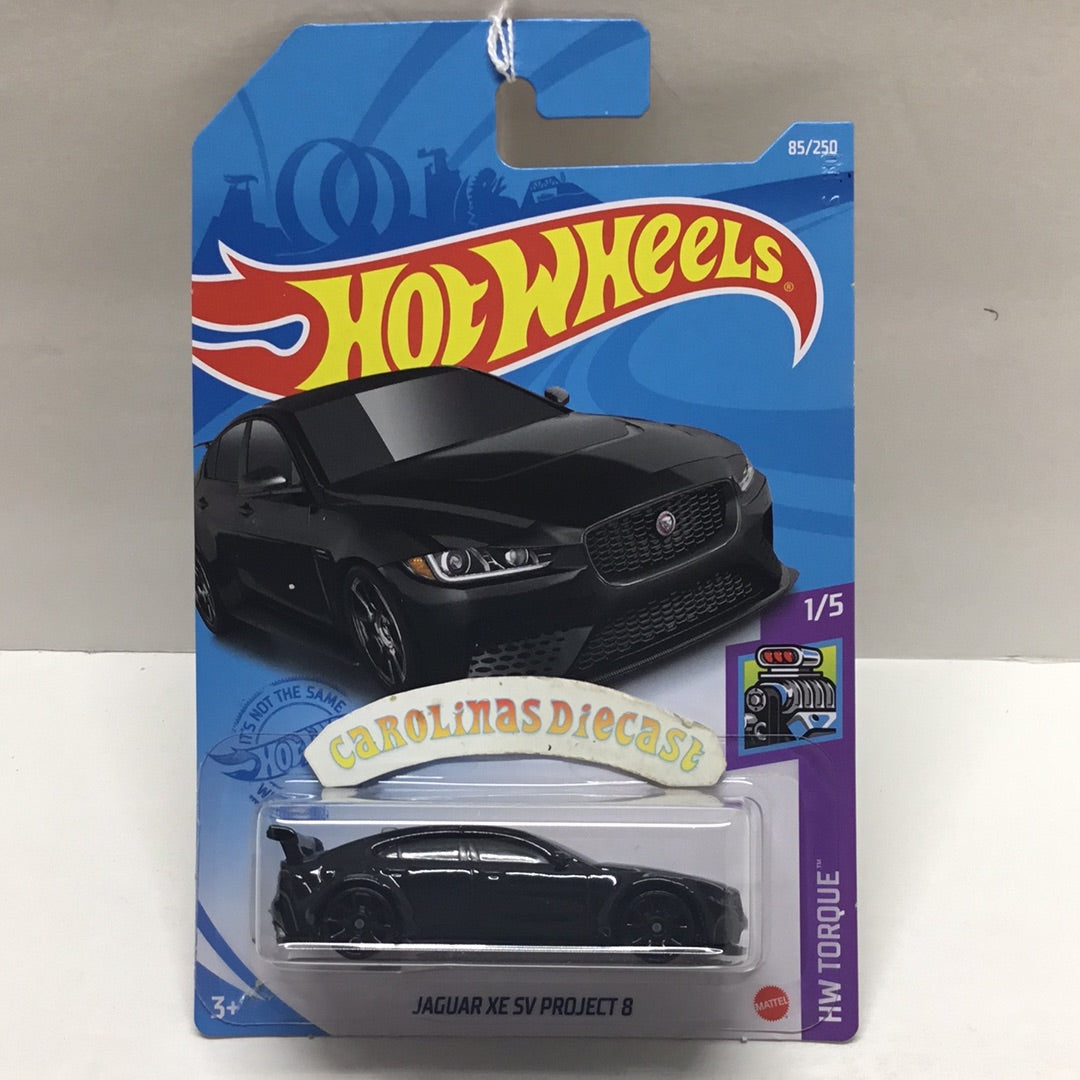 2021 hot wheels J case #85 Jaguar XE SV Project 8