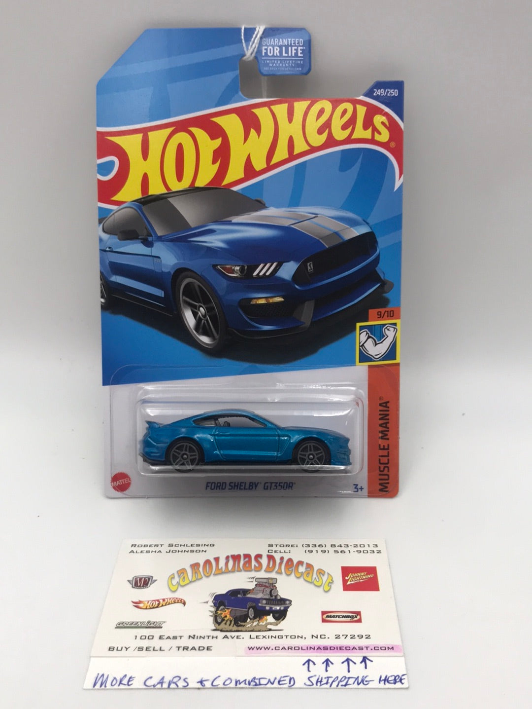 2022 hot wheels Q case #249 Ford Shelby GT350R 26E