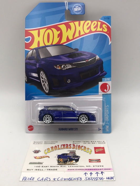 2023 hot wheels A B case #21 Subaru WRX STI 89F