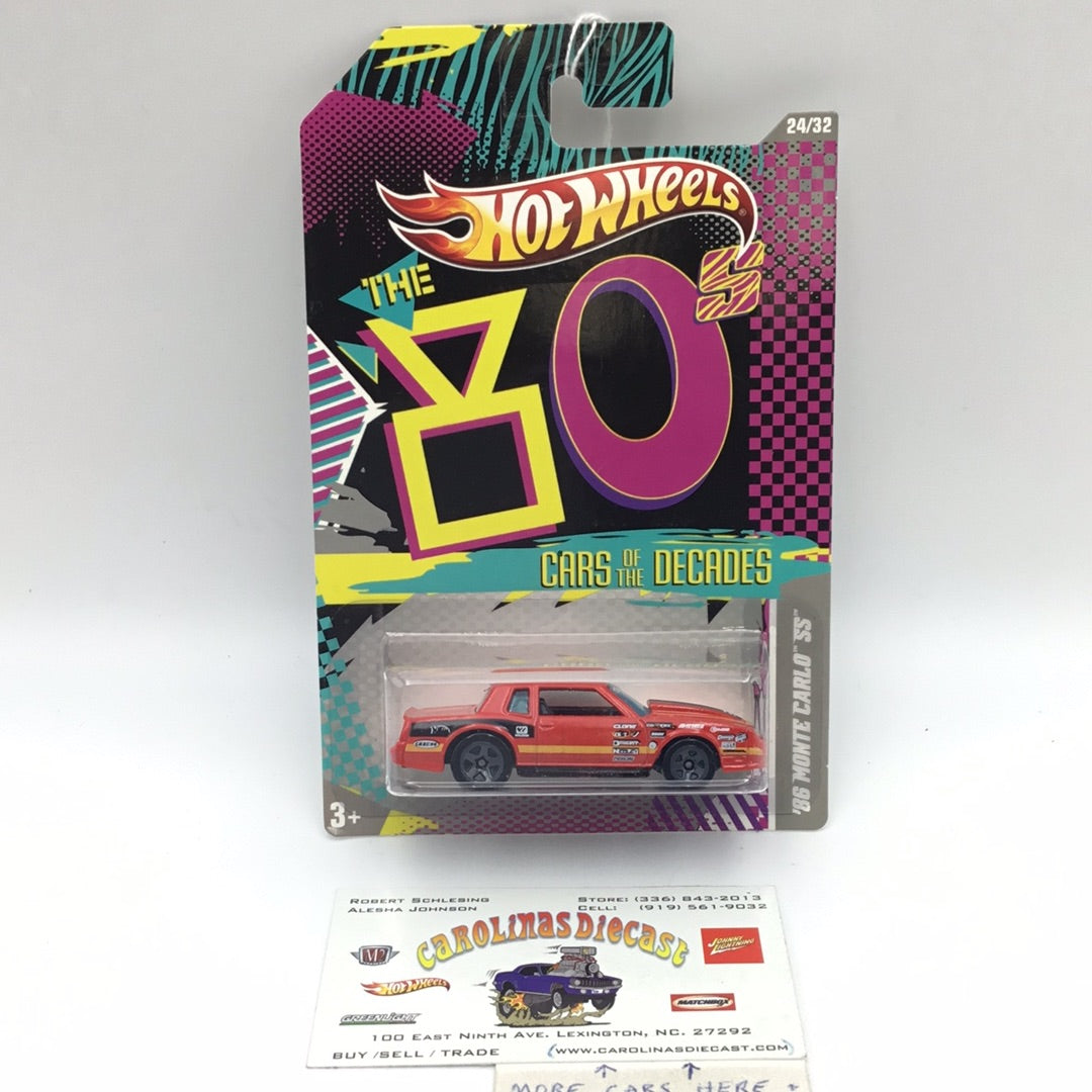 Hot wheels cars of the decades #24 ‘86 Monte Carlo SS EE9