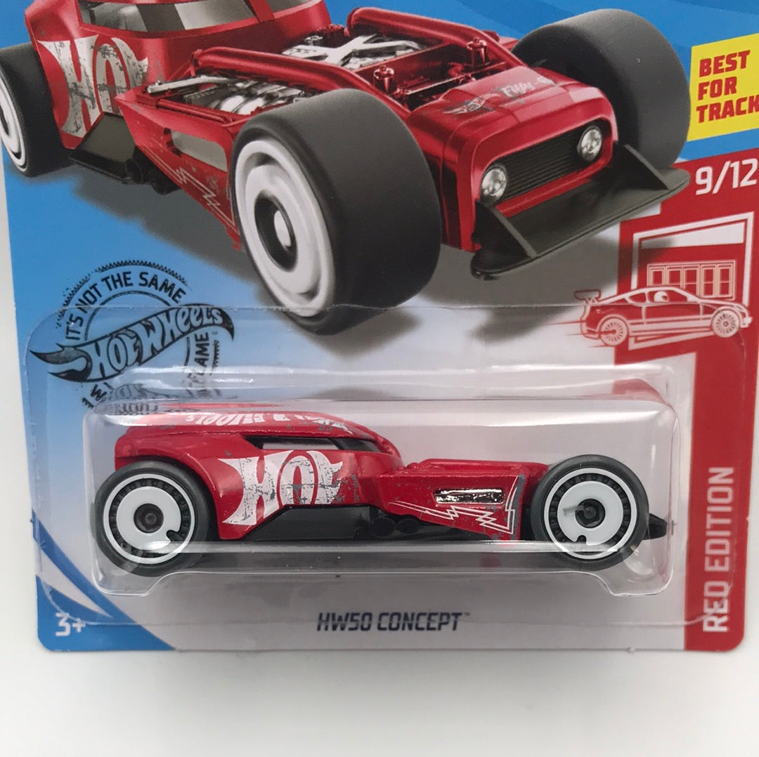 2021 hot wheels red edition #131 HW50 Concept target red GG8