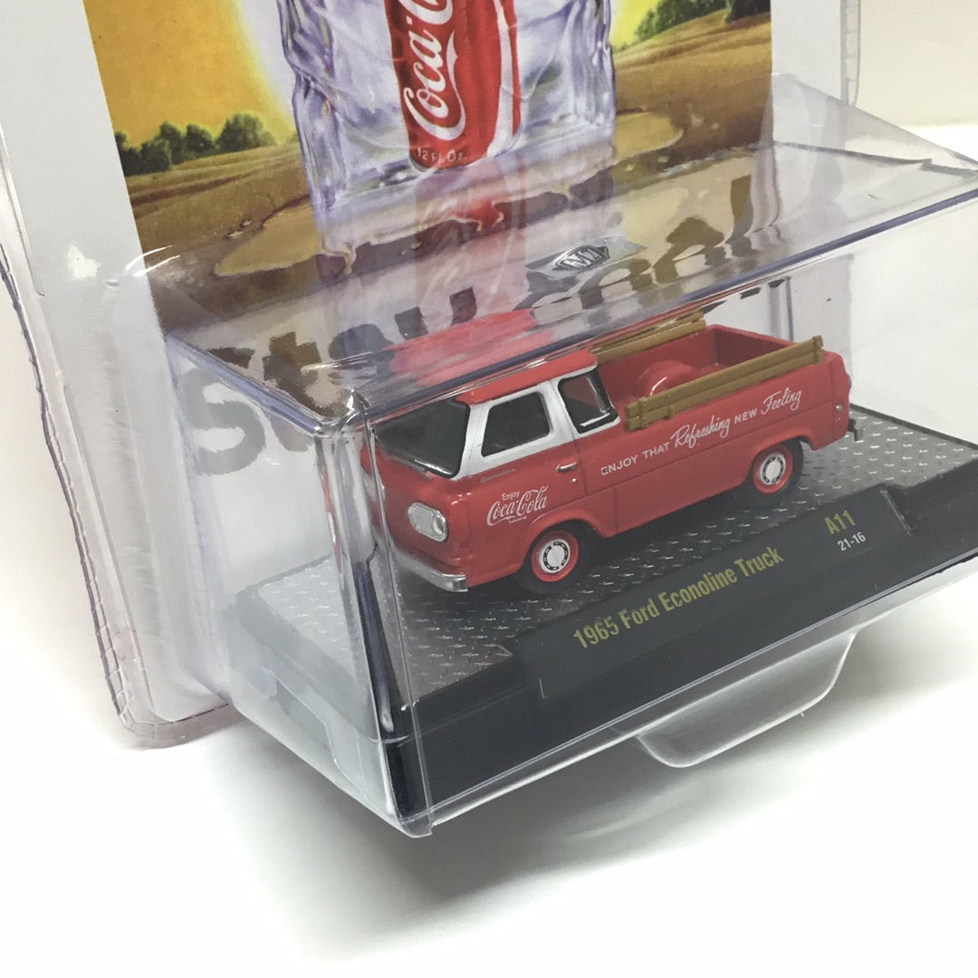 M2 Machines Coca Cola 1965 Ford Econoline Truck A11 195D