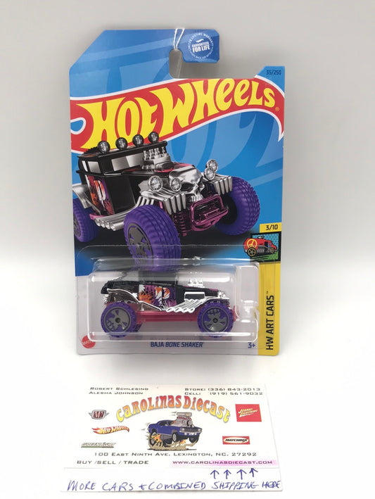 2023 hot wheels A B case #35 Baja Bone Shaker 42B