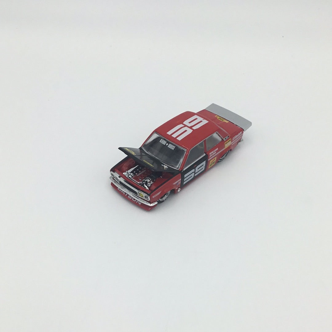 Mini GT Kaido House 1:64 510 Pro Street red #3