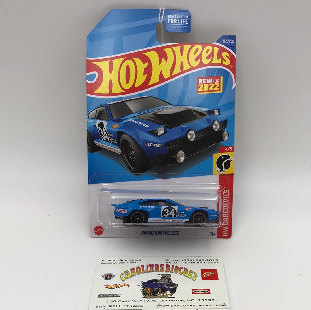 2022 hot wheels H case #163 Dimachinni Veloce AAA6