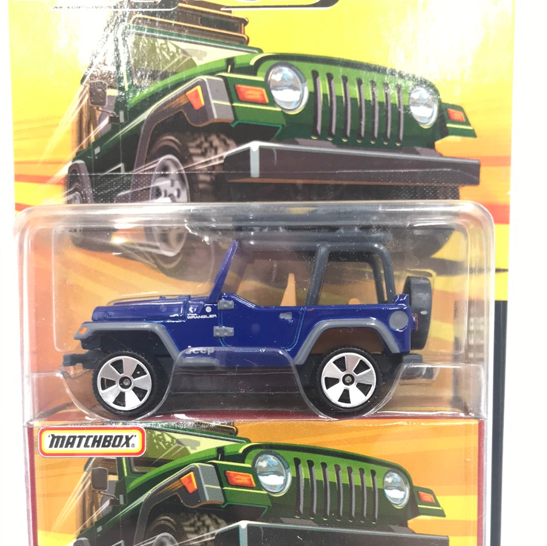 Matchbox Superfast #29 Jeep Wrangler blue limited to 8,000 (S2)