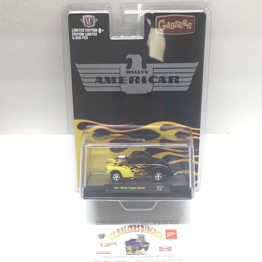 M2 Machines 1941 Willys Coupe Gasser Willys Americar gassers hobby exclusive GS10