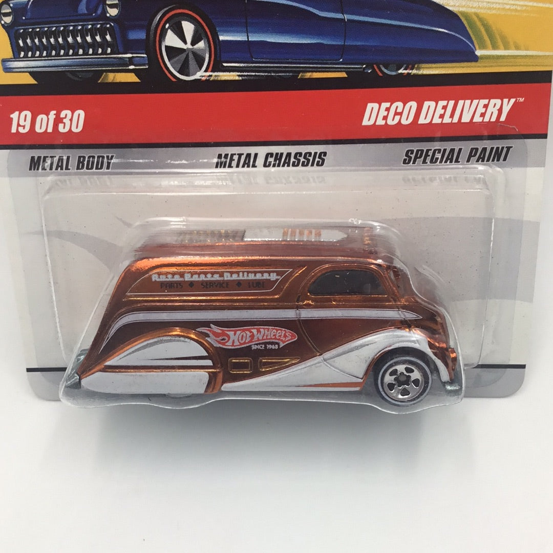 Hot wheels classics series 5 Deco Delivery orange CC4