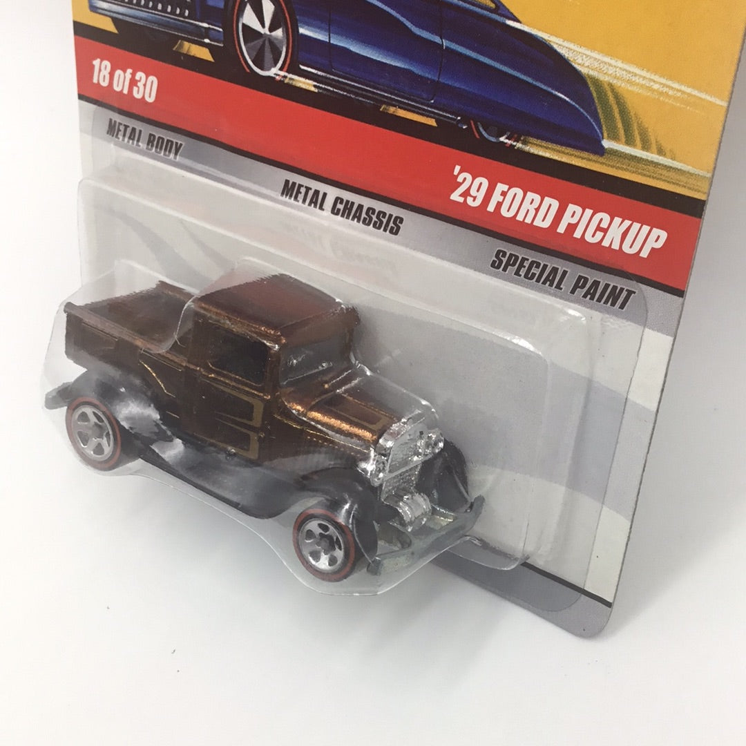 Hot wheels classics series 5 29 Ford Pickup dark gold