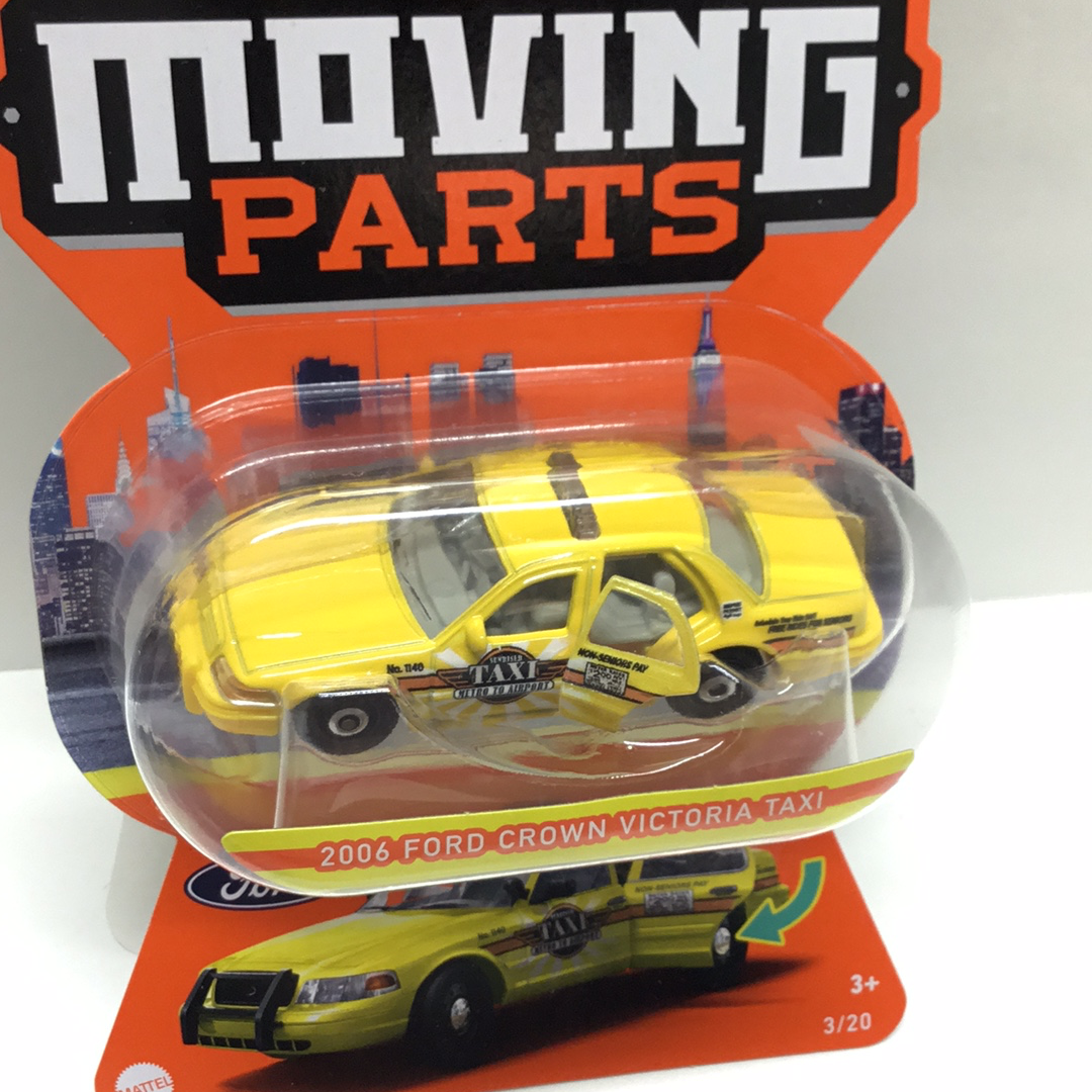 2021 Matchbox Moving Parts J case 2006 Ford Crown Victoria Police NEW
