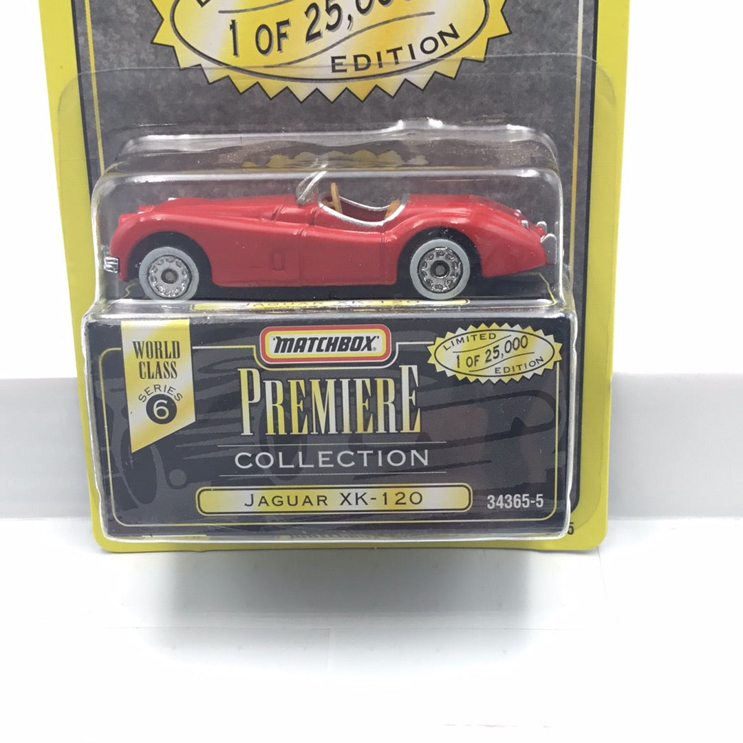 Matchbox Premiere series 6 Jaguar XK-120 red 5E1