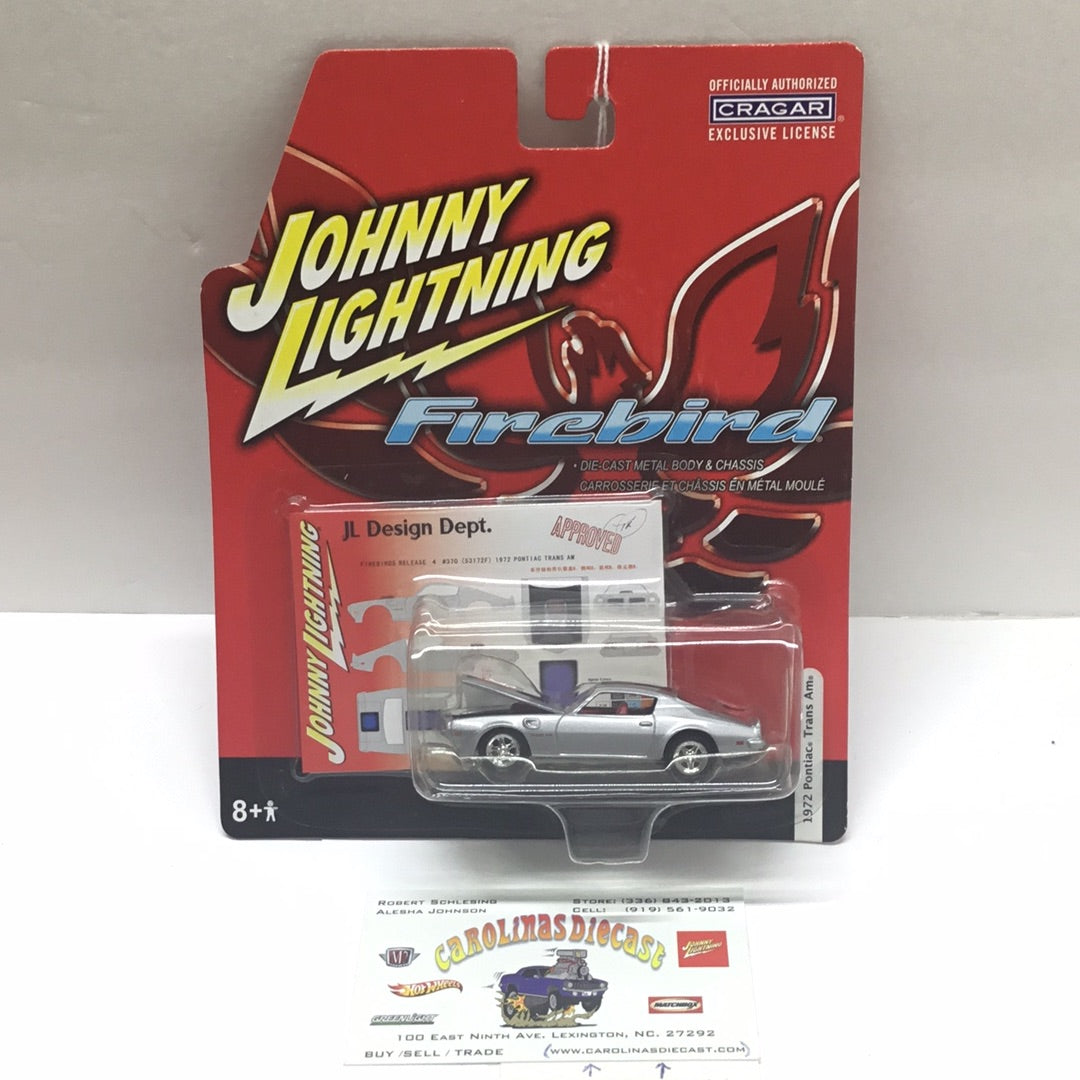 Johnny lightning Firebird 1972 Pontiac Trans Am PP4