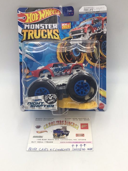 2023 Hot wheels monster Trucks Night Shifter 2/6 129D