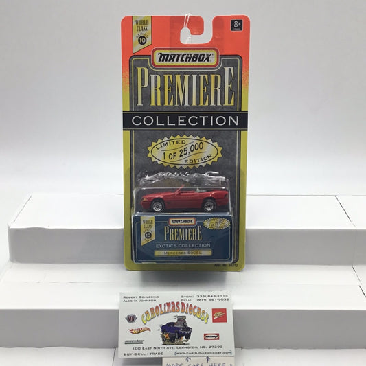 Matchbox Premiere Exotics Collection Series 10 Mercedes 500SL 5E4