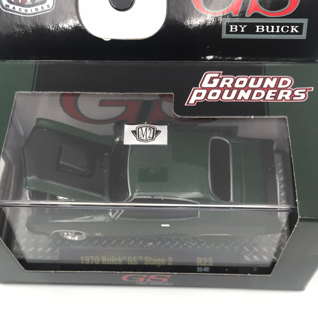 M2 Machines Ground Pounders 1970 Buick GS Stage 2  R23