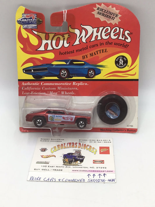 Hot wheels Vintage Collection series II Tom McEwen Mongoose red