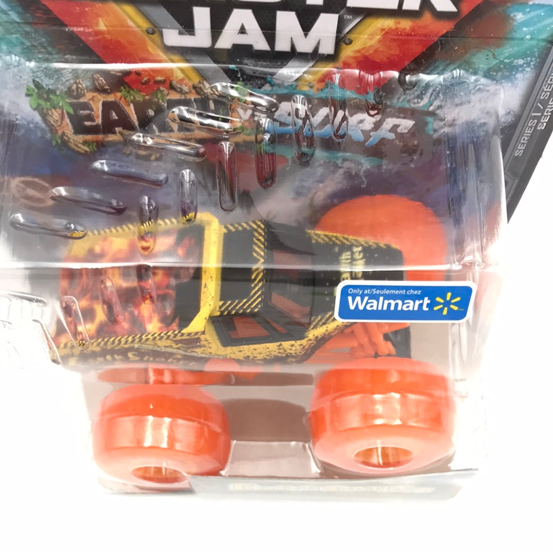 2022 monster jam series 1 Earth Vs. Surf Earthshaker Walmart exclusive