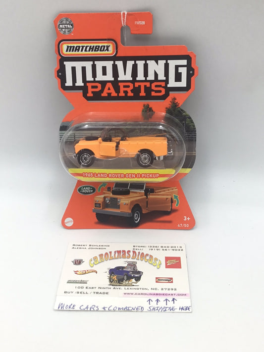 Matchbox Moving Parts 1965 Land Rover Gen II Pickup