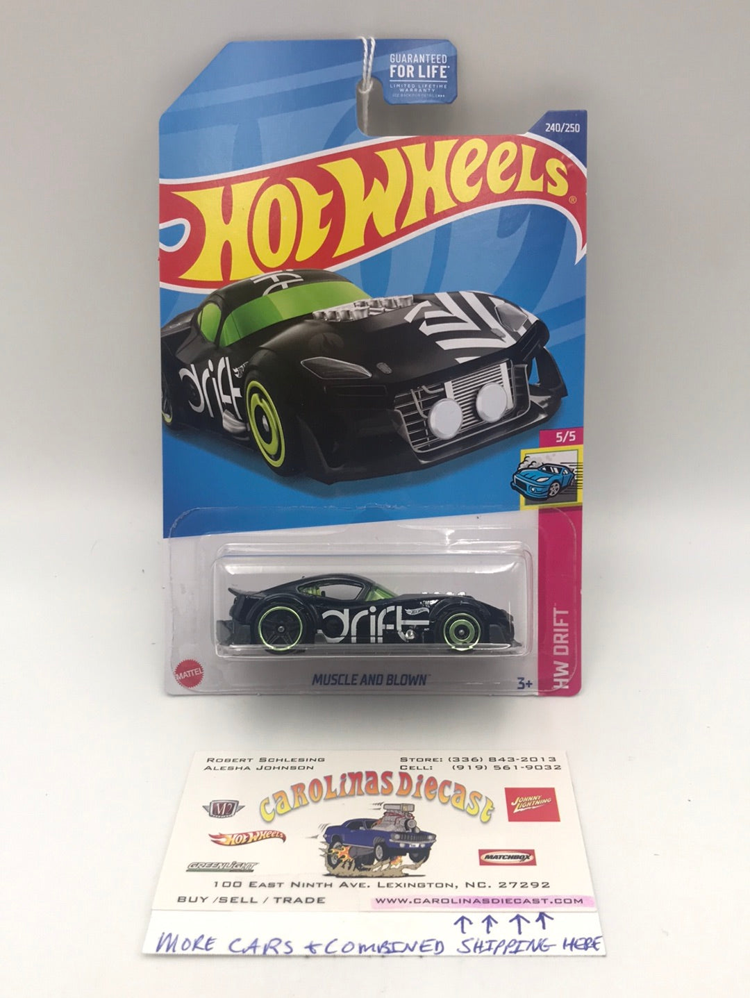 2022 hot wheels P case treasure hunt #240 Muscle and Blown 275B