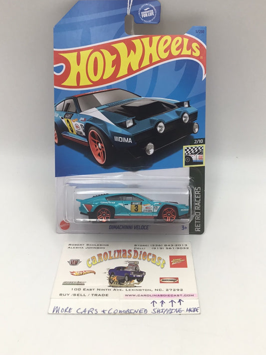 2023 hot wheels F case #5 Dimachinni Veloce AAA3