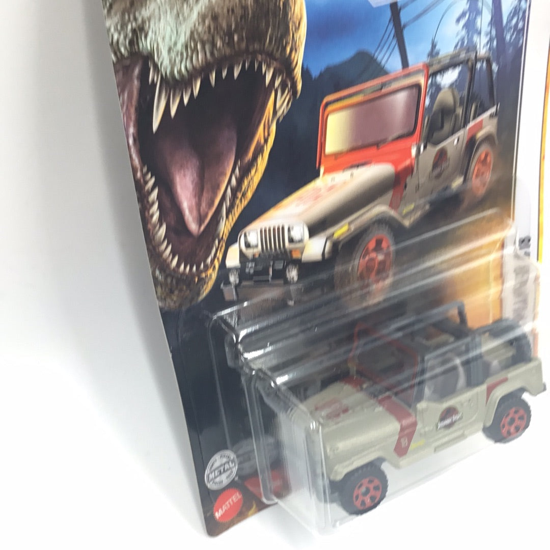 2022 Matchbox Jurassic World ‘93 Jeep Wrangler #18 MM2