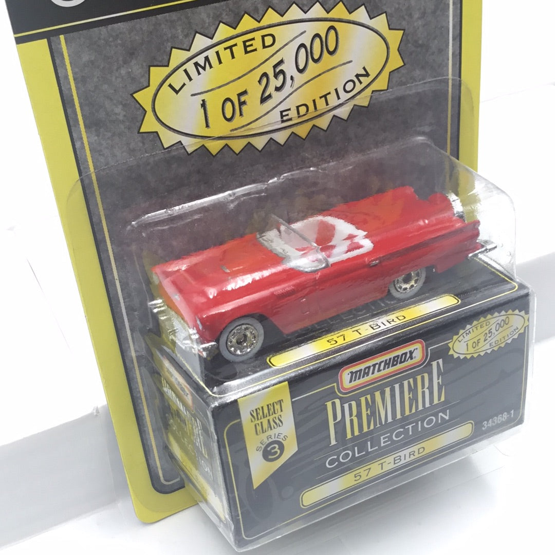 Matchbox Premiere series 3 57 T-Bird Red 5A5