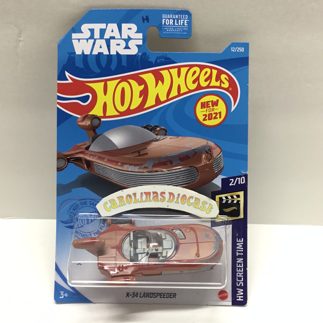 2021 hot wheels  #12 X-34 Landspeeder Star Wars U2