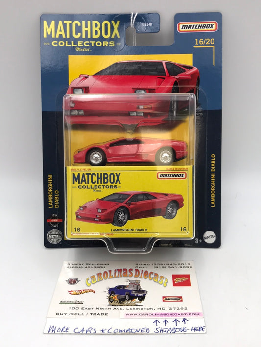 2022 matchbox Collectors #16 Lamborghini Diablo 16/20