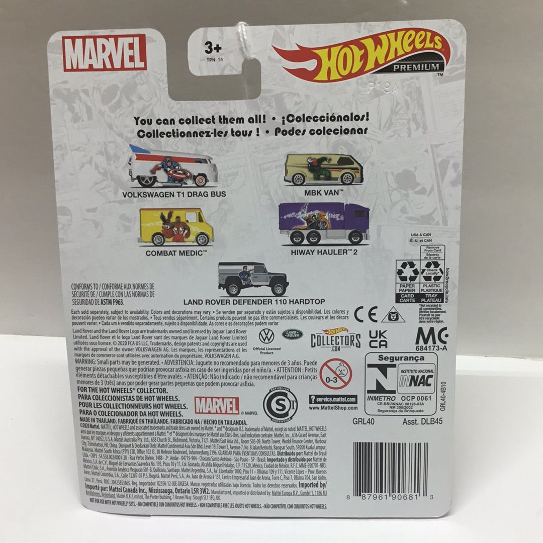 2021 Hot Wheels Marvel Pop Culture #4 Hiway Hauler 2 266D