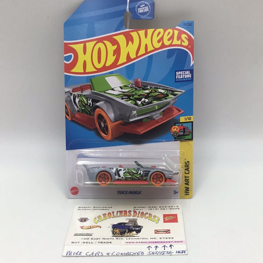 2023 hot wheels F case #15 Track Manga AAA1