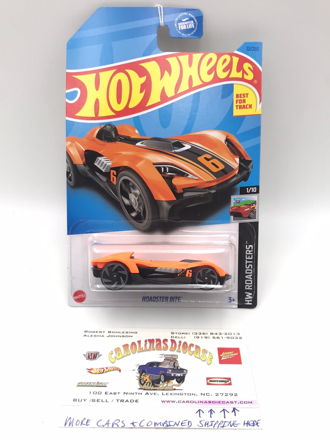 2023 hot wheels A B case #12 Roadster Bite