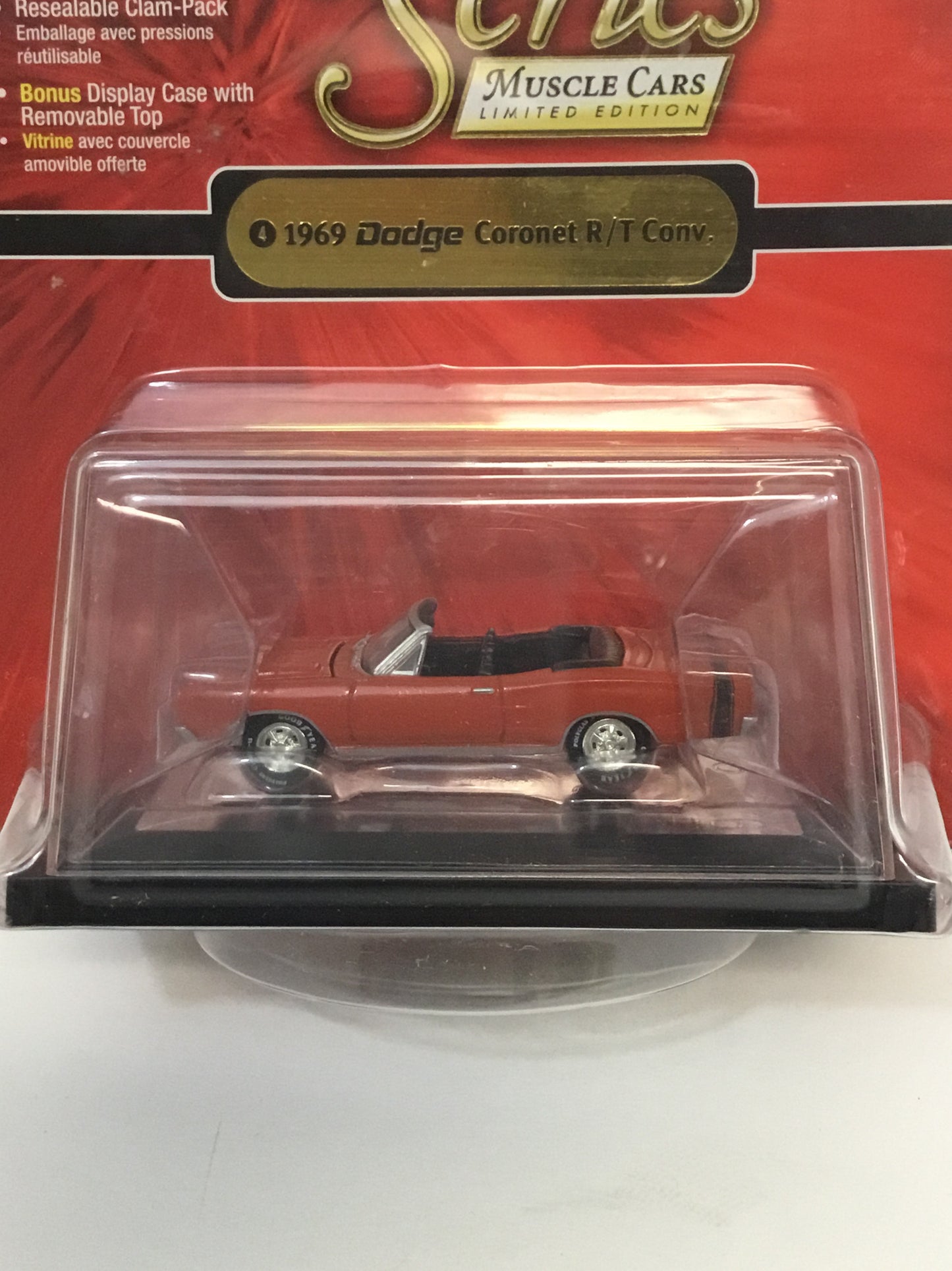 Johnny Lightning Gold series muscle cars 1969 dodge coronet R/T convertible 209G