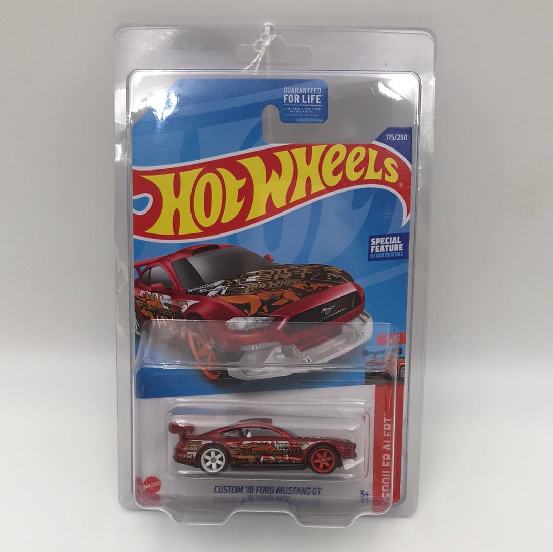 Hot Wheels Custom '18 Ford Mustang GT Super Treasure Hunt TH STH 2022 high quality