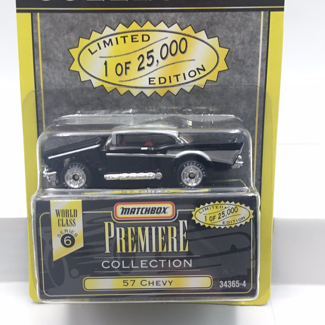 Matchbox Premiere series 6 ‘57 Chevy black 5C1