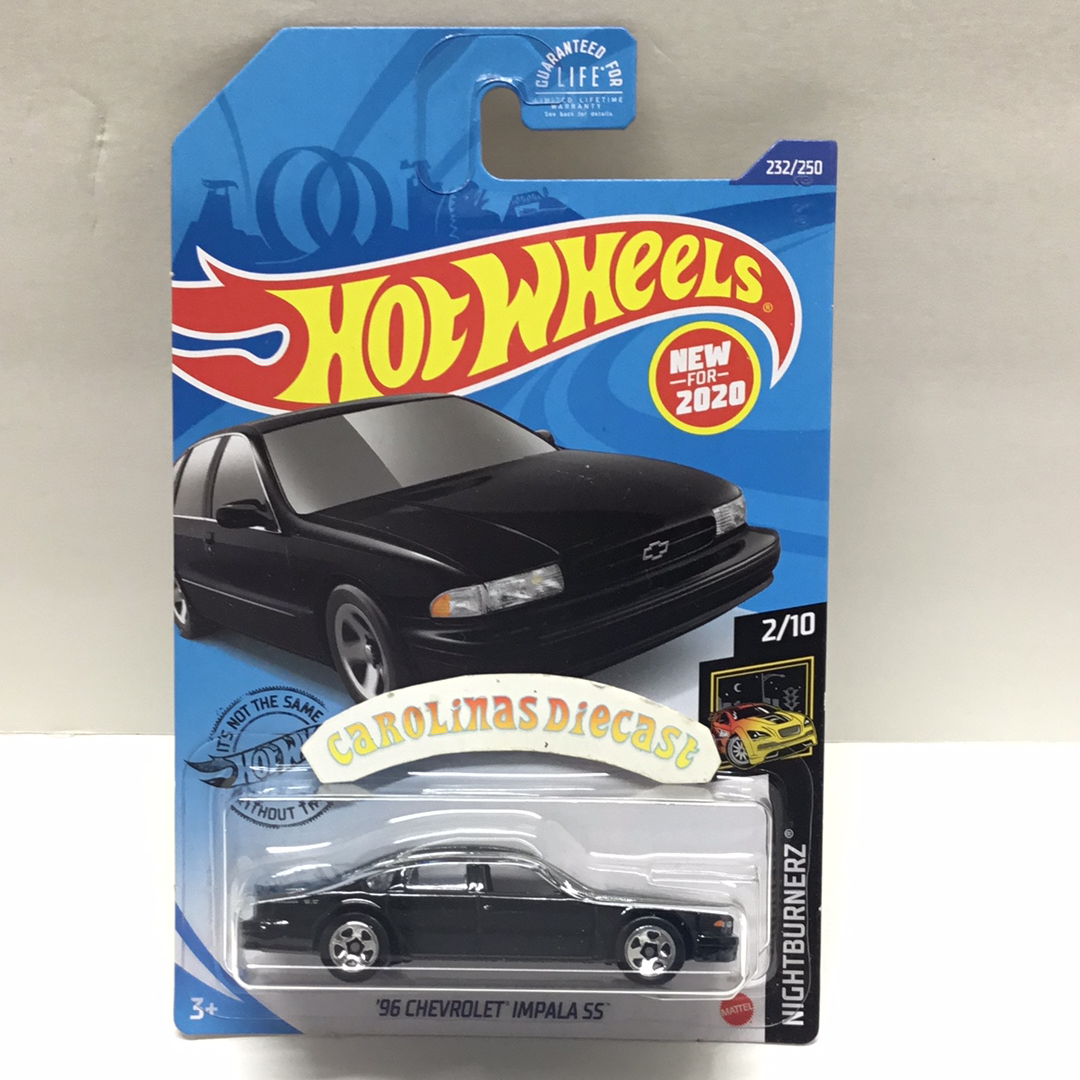 2020 hot wheels n case #232 96 Chevrolet Impala SS 6D