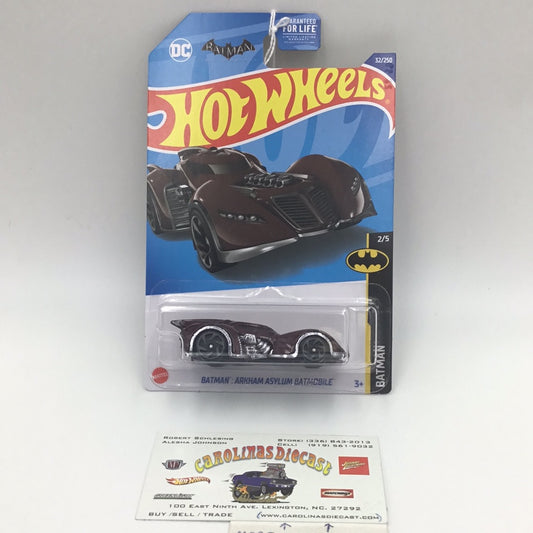 2022 hot wheels #32 Batman Arkham Asylum Batmobile AA3