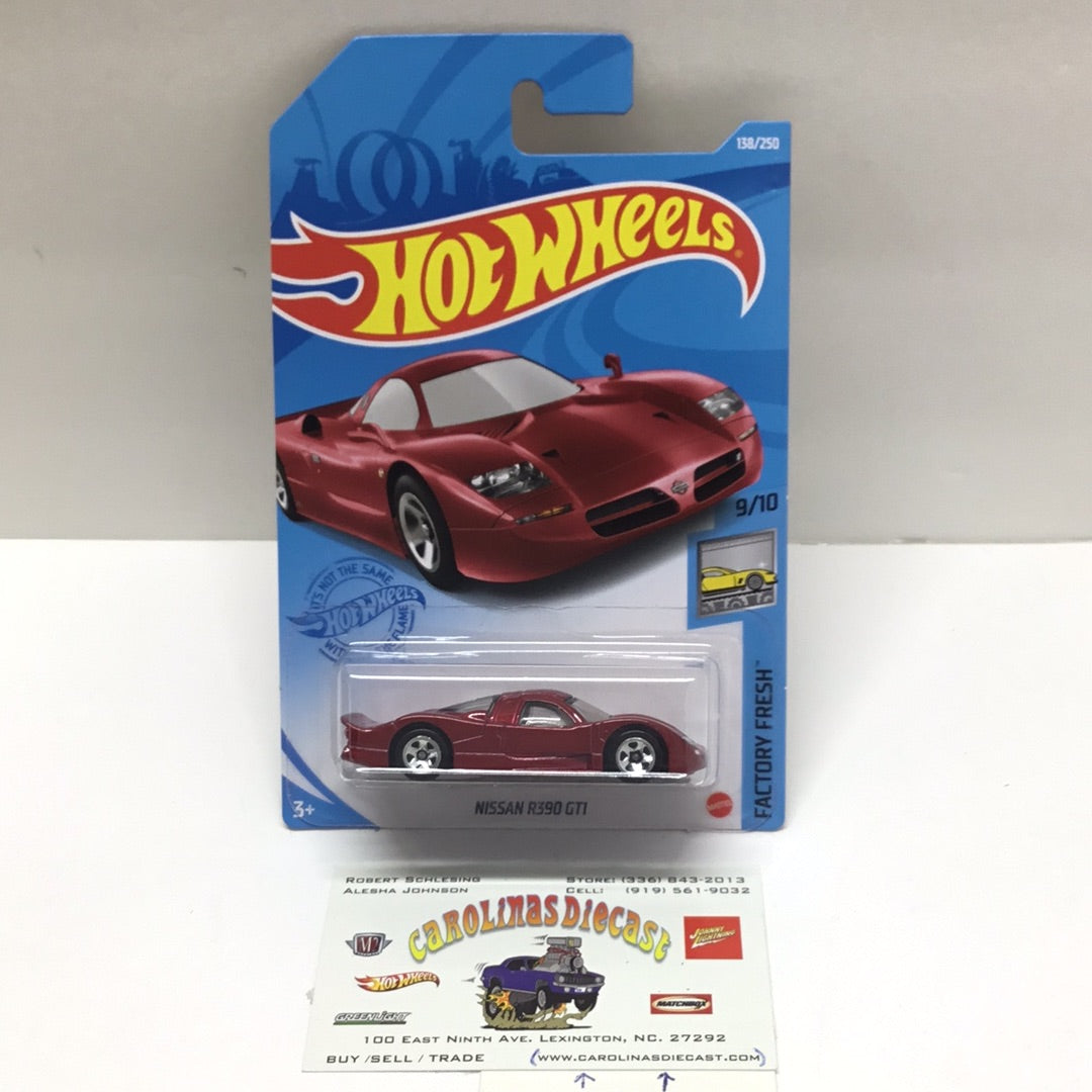 2021 hot wheels N case #138 Nissan R390 GTI red S5