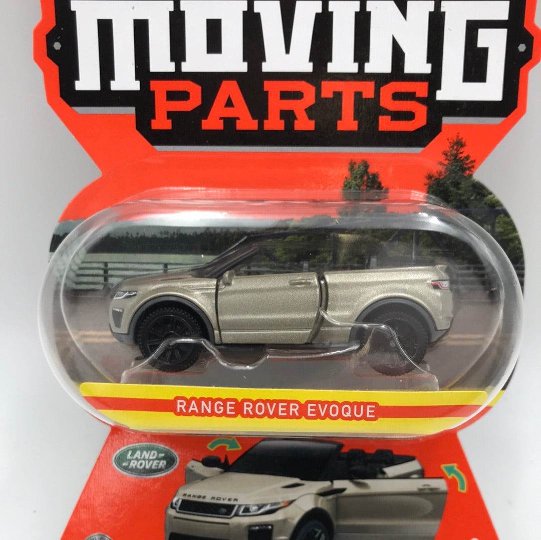 Matchbox Moving Parts Range Rover Evoque gold 166G