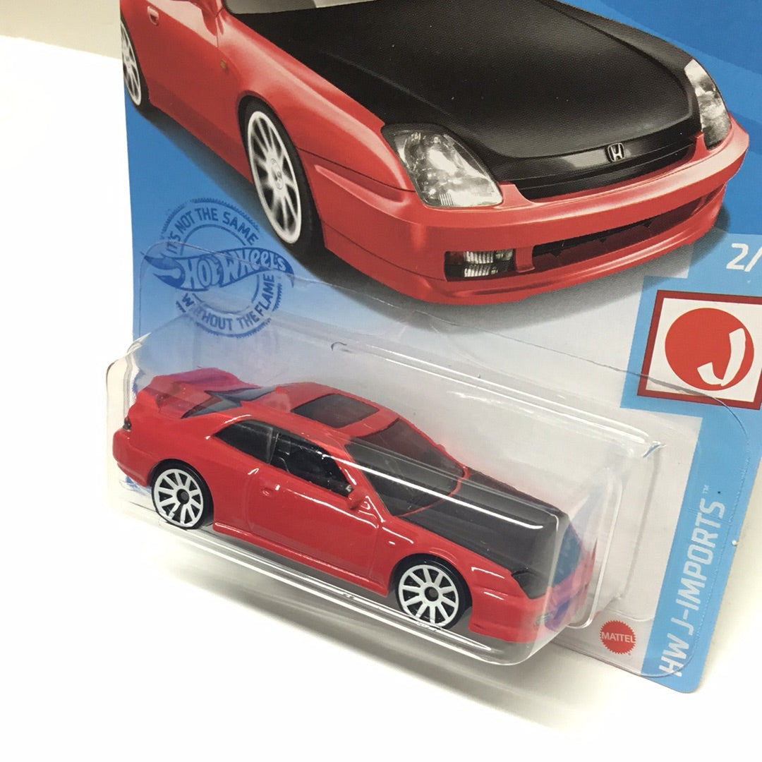 2021 hot wheels P case #125 98 Honda Prelude red 76E