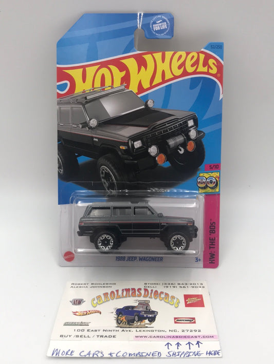 2023 hot wheels C case #52 1988 Jeep Wagoneer 44B