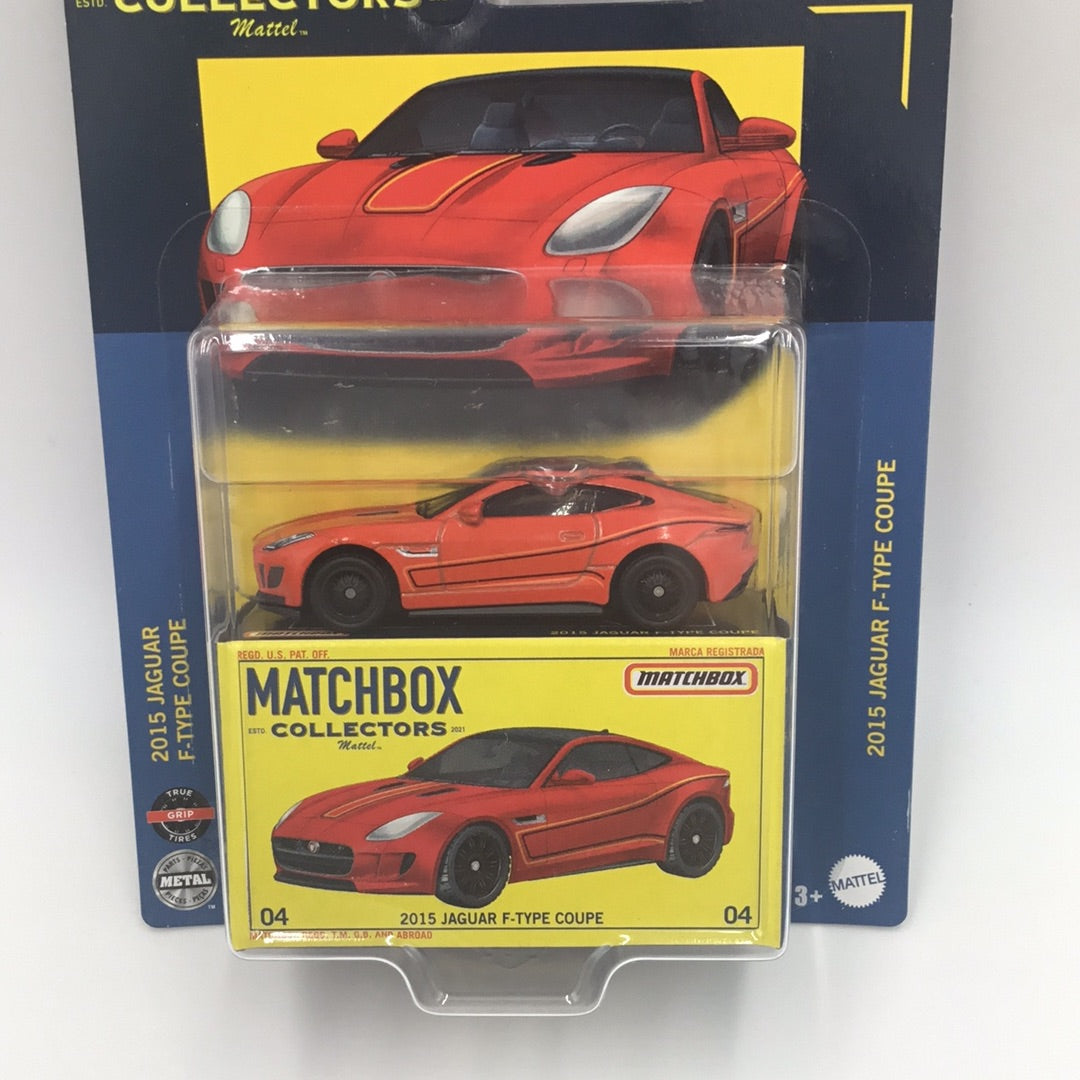 2022 matchbox Collectors #4 2015 Jaguar F-Type Coupe 170D