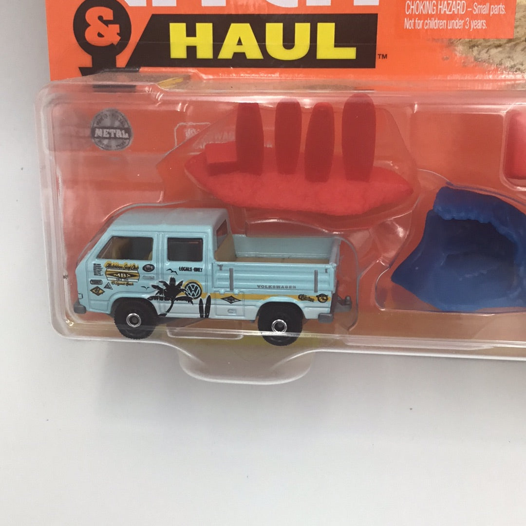Matchbox Hitch & Haul MBX Wave Rider variation B No items in truck 4/8