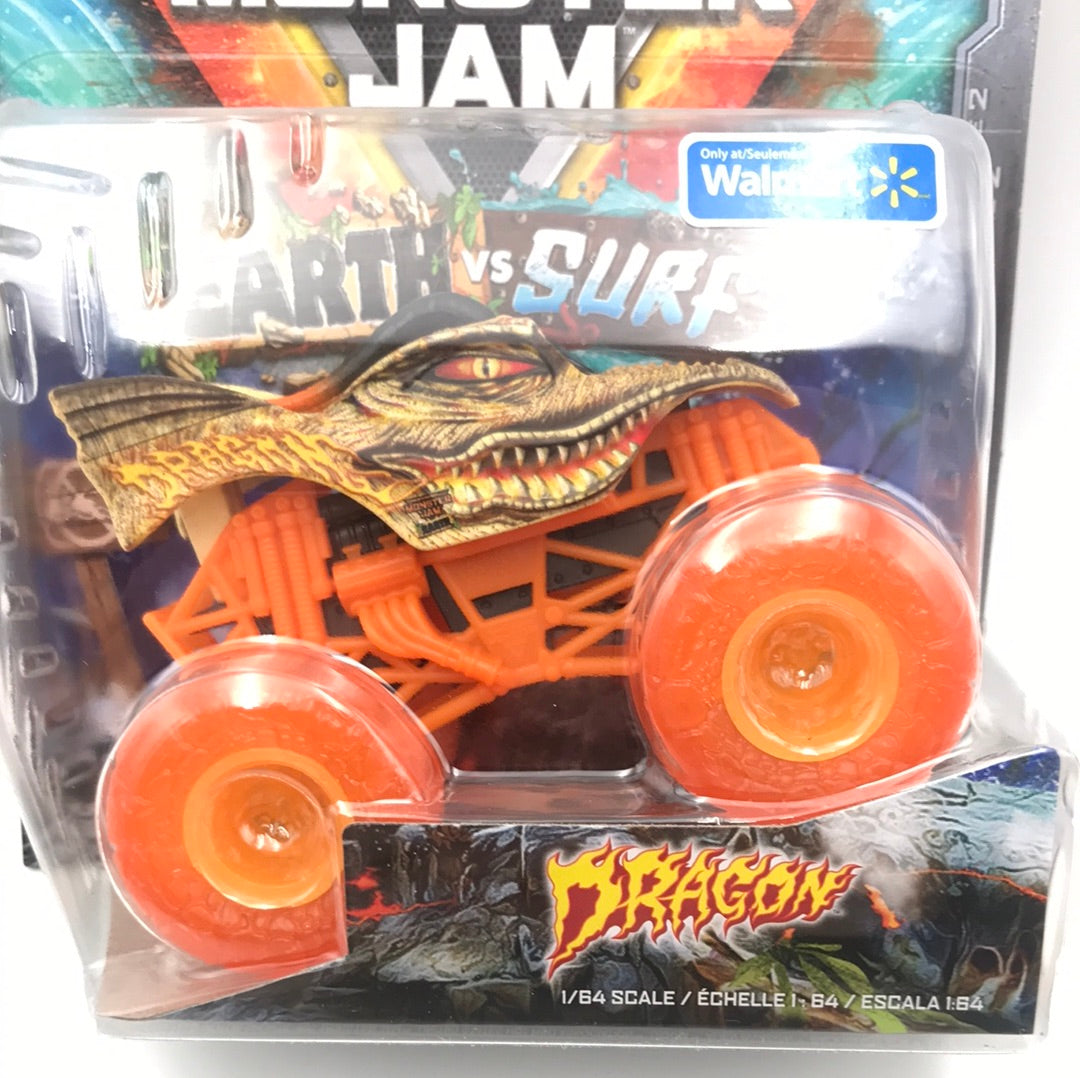 Monster Jam 2022 Earth vs Surf シリーズ 2パック Max-D Earth vs