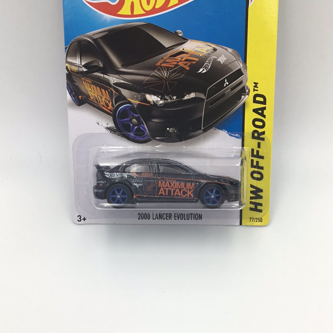 2015 hot wheels super treasure hunt 2008 Lancer Evolution W/Protector