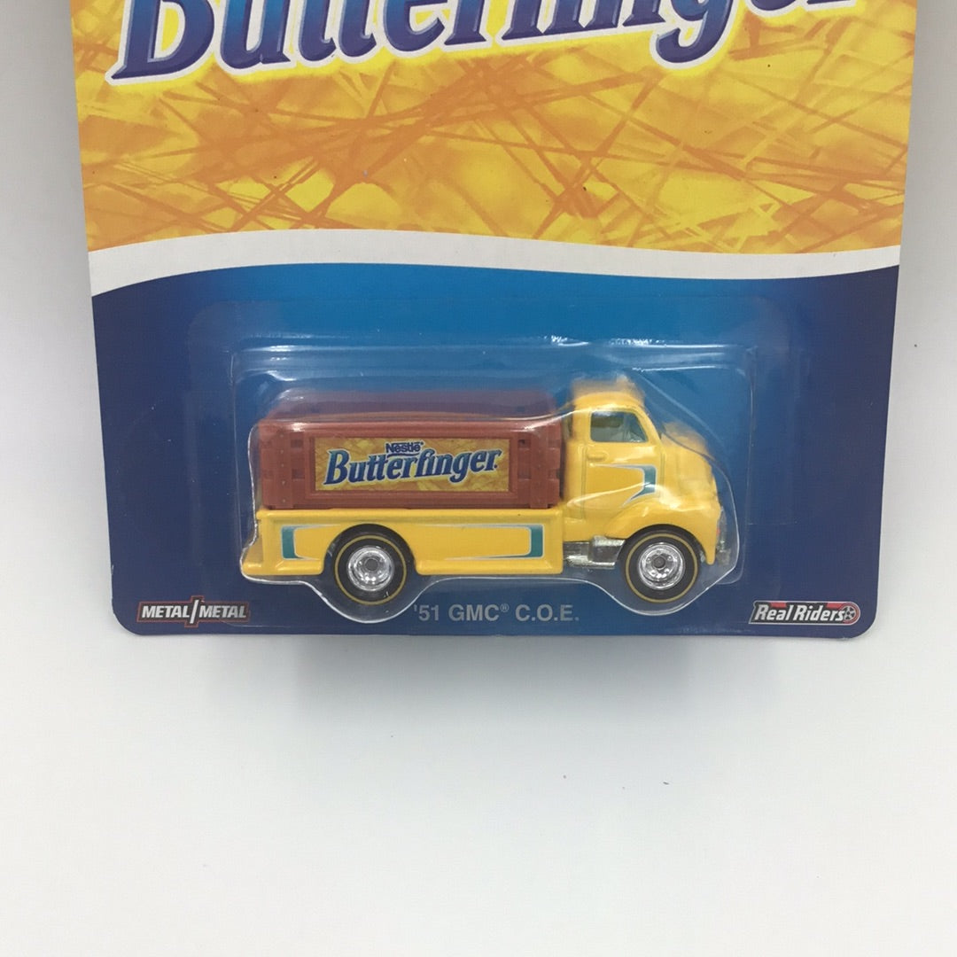 Hot Wheels Pop Culture Nestle Butterfinger 51 GMC C.O.E. 268i