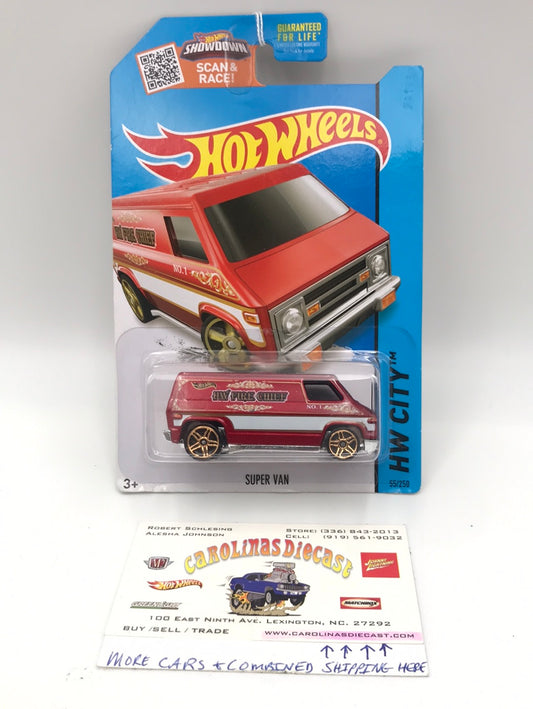 2015 Hot Wheels #55 Super Van GG3