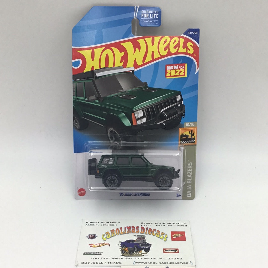 2022 hot wheels H case #150 95 Jeep Cherokee 41C